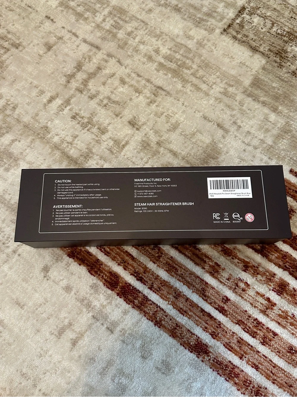 Brand New Wavytalk Steamline Pro Hair Straightener